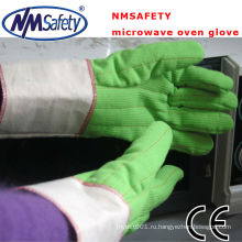 NMSAFETY два слоя духовка Митт перчатки теплостойкие перчатки
